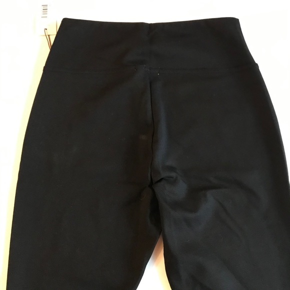 Three Dots Hi Rise Ponte Pant Black Large NWT $128 - Picture 4 of 8